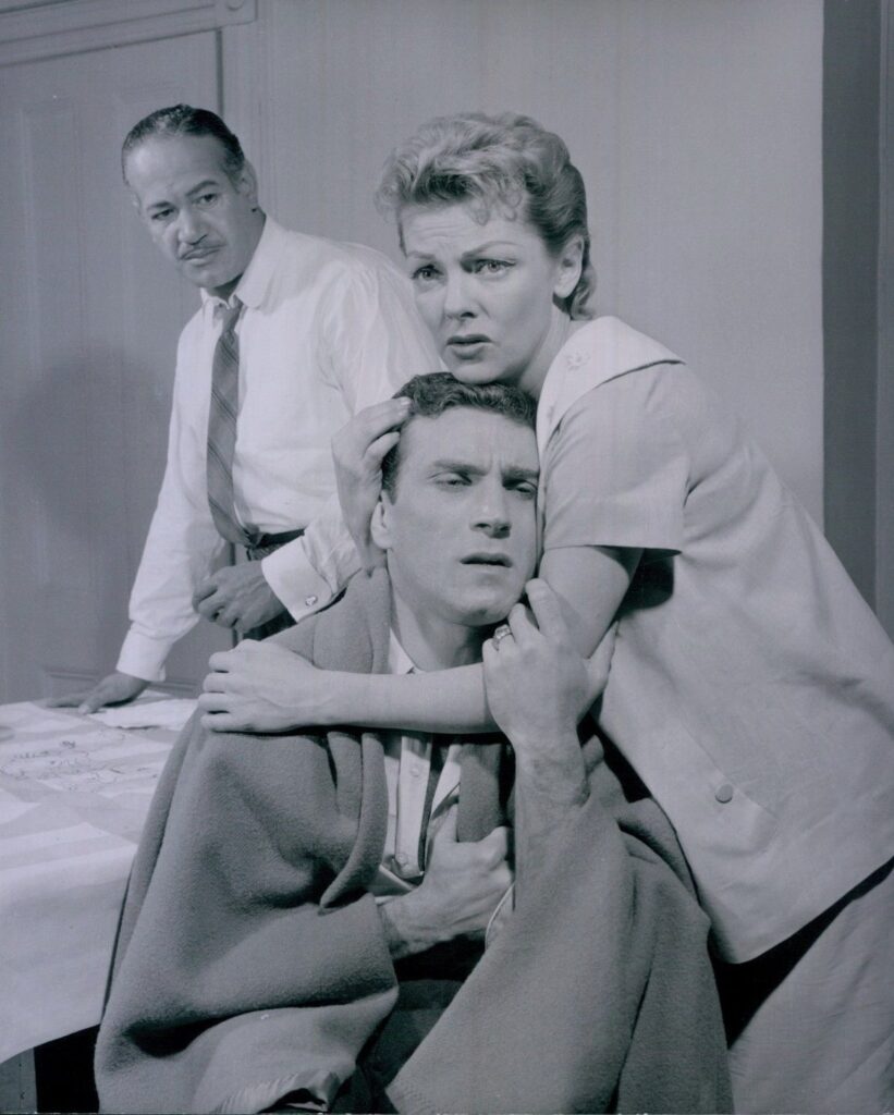 Photo of actors in A Hatful of Rain on Broadway 1956