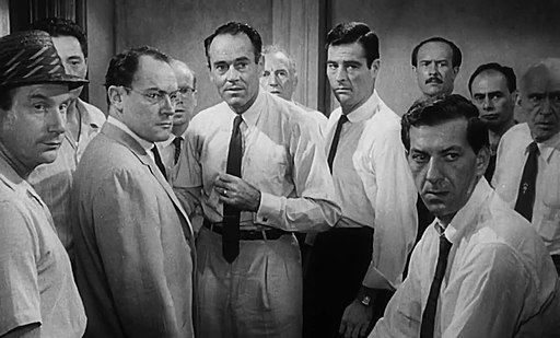 Still from a trailer for 12 Angry Men