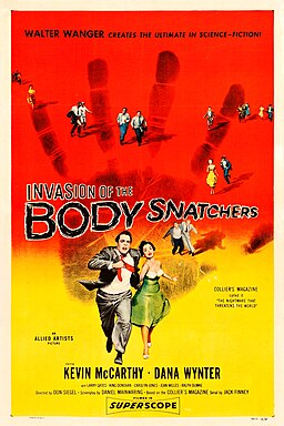 Poster of the film Invasion of the Body Snatchers 1956