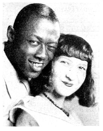 Photo of Stepin Fetchit and actress Dorothy Stevenson