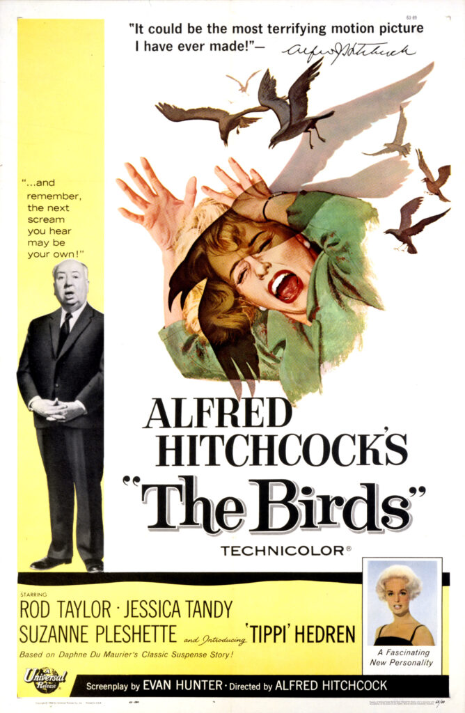 Poster for The Birds movie