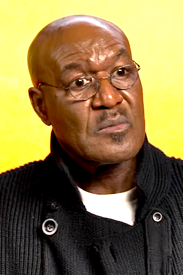 Photo of actor Delroy Lindo with a serious expression