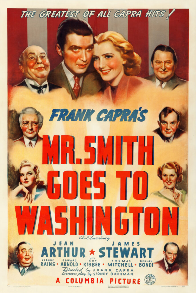 Color poster of Mr. Smith Goes to Washington